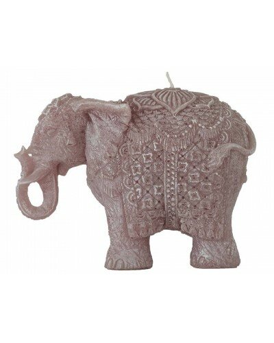Vela Decorativa MANULENA Elefante Castanho Claro